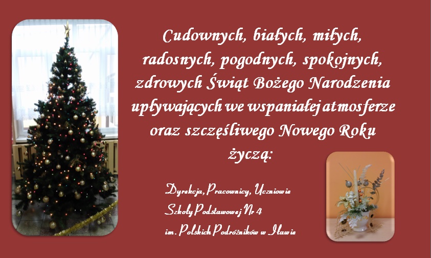 życzenia z SP 4